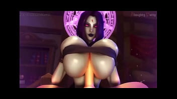 Huge boobs moaning 3d
