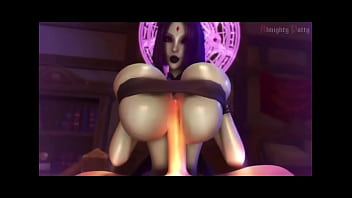 Huge boobs moaning 3d