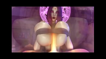 Huge boobs moaning 3d