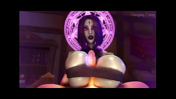 Huge boobs moaning 3d