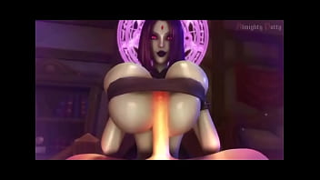 Huge boobs moaning 3d