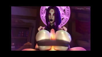 Huge boobs moaning 3d