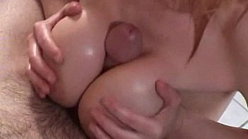 Oily titty fuck