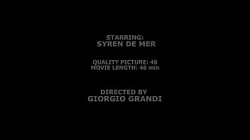 Only balls deep action with syren de mer no pussy anal dap gapes atm swallow gio1069