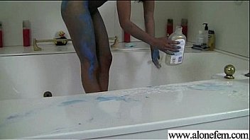 Solo girl insert things in her holes video 01