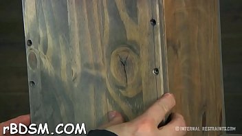 Appealing blonde hottie is sitting on her dildo