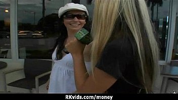 Sexy wild chick gets paid to fuck 21