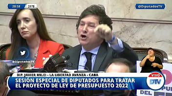 Milei penetra oídos con sus locas palabrillas Milei penetra oídos con sus locas palabrillas