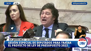 Milei penetra oídos con sus locas palabrillas