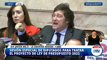 Milei penetra oídos con sus locas palabrillas Milei penetra oídos con sus locas palabrillas