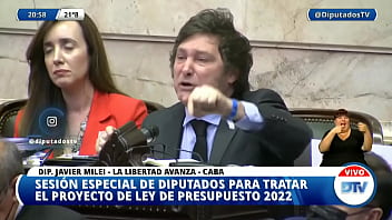 Milei penetra oídos con sus locas palabrillas