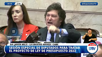 Milei penetra oídos con sus locas palabrillas