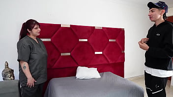 I give my client a massage get him hard and fuck him until he's exhausted – jenn boobs