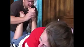 I loved shoving the thick meaty soles of cake torrance deep down my throat her size 9 5's were more than a mouthful and