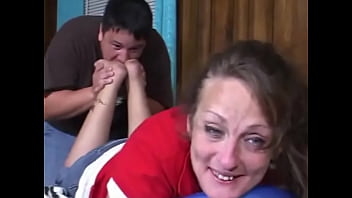 I loved shoving the thick meaty soles of cake torrance deep down my throat her size 9 5's were more than a mouthful and