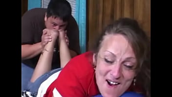 I loved shoving the thick meaty soles of cake torrance deep down my throat her size 9 5's were more than a mouthful and