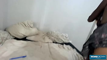 Sexy brunette amanda clarke sucking cock before a hard pounding