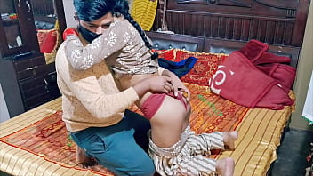 Desi girl rides hard while moaning in hindi