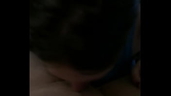 Sucking a hard asian cock