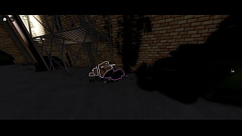 Blonde roblox bitch gets humped and used