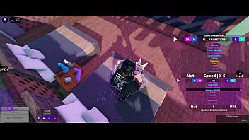 Blonde roblox bitch gets humped and used