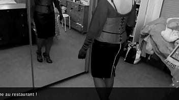 Hier soir petite sortie restaurant avec la tenue de gilles