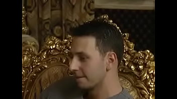 Three hot brunettes work on a very lucky white dick