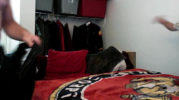 Rachel fox comes over to suck my penis before work