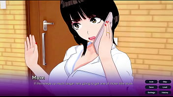 Visual novel 3d game prologue