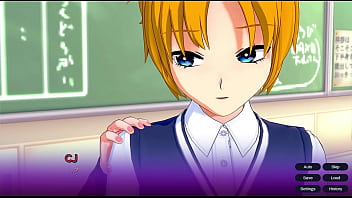 Visual novel 3d game prologue