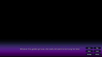 Visual novel 3d game prologue