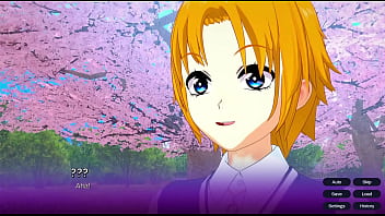 Visual novel 3d game prologue