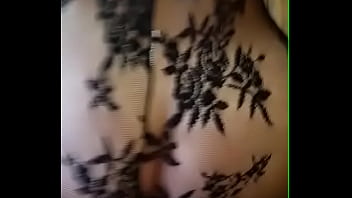 Chubby big booty milf fucked from behind