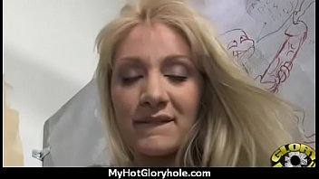 Real gloryhole blowjob 20