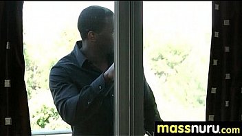 Slippery nuru massage for lucky dude 9