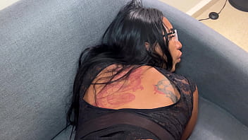 Stepson fucks stepmother leyne rodriguez while she's stuck on living room couch