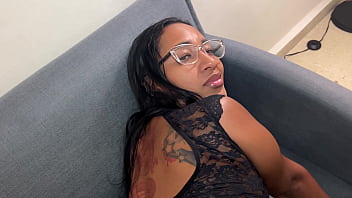 Stepson fucks stepmother leyne rodriguez while she's stuck on living room couch