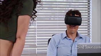 He caught wanking using vr she wanted to fuck him instead of reporting victoria voxxx jayden marcos He caught wanking using vr she wanted to fuck him instead of reporting victoria voxxx jayden marcos