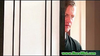 Horny masseuse gives nuru massage to horny client 16