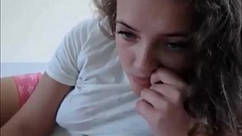 Shy hot teen masturbate
