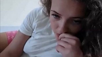 Shy hot teen masturbate