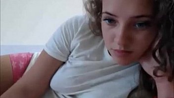 Shy hot teen masturbate