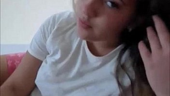 Shy hot teen masturbate