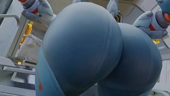 Juno the astronaut with the big booty