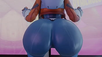 Juno the astronaut with the big booty