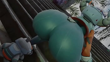 Juno the astronaut with the big booty