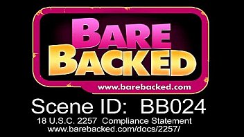 Gay bareback penetrates ass harder