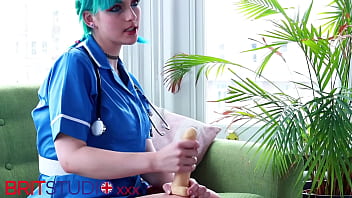 Blue Haired Alternative Nurse Takes Care Of Your Cock In An Appointment thumbnail
