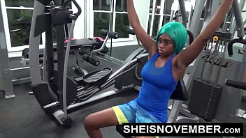 Black Gym Slut Nailed By Stranger Catching Her Nude Workout In Gymnasium Demanding Blackblowjob And Publicsex On Sheisnovember thumbnail