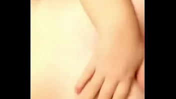 Fat teen girl plays with nipples